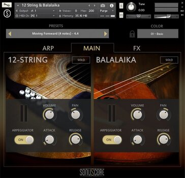 Biblioteca de samples/sons Sonuscore Origins Vol. 3: 12-String & Balalaika (Produto digital) - 2