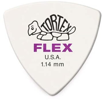 Pick Dunlop 456R 1.14 Tortex Flex Triangle 6 Pick - 2