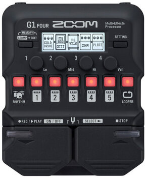 Guitar Multi-effect Zoom G1 Four SET Guitar Multi-effect - 2