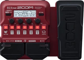 Bass Multieffekt Zoom B1X Four SET Bass Multieffekt - 1