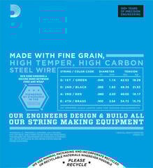 Струни для бас-гітари D'Addario EXL170 SET Струни для бас-гітари - 2