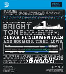 Струни для бас-гітари D'Addario EXL170 SET Струни для бас-гітари - 3