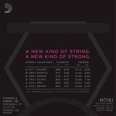 Snaren voor elektrische gitaar D'Addario NYXL0942 SET Snaren voor elektrische gitaar - 2