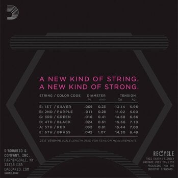 Žice za električnu gitaru D'Addario NYXL0942 SET Žice za električnu gitaru - 3