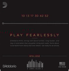 Snaren voor elektrische gitaar D'Addario NYXL1052 SET Snaren voor elektrische gitaar - 2