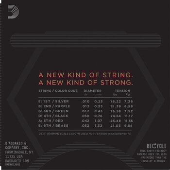 Žice za električnu gitaru D'Addario NYXL1052 SET Žice za električnu gitaru - 4