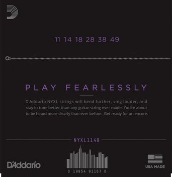 Cordes pour guitares électriques D'Addario NYXL1149 SET Cordes pour guitares électriques - 3
