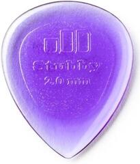 Plektrum Dunlop 474R 2.00 Stubby Jazz 6 Plektrum - 1