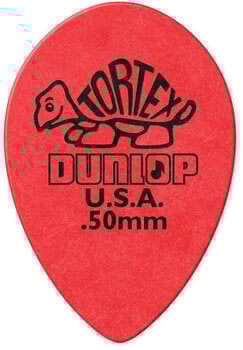 Palheta Dunlop 423R 0.50 Small Tear Drop 6 Palheta - 2