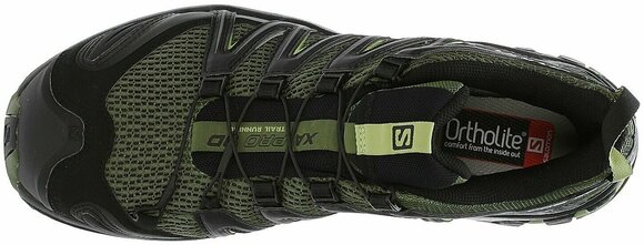 Moški pohodni čevlji Salomon XA Pro 3D Chive/Black/Beluga 44 2/3 Moški pohodni čevlji - 4