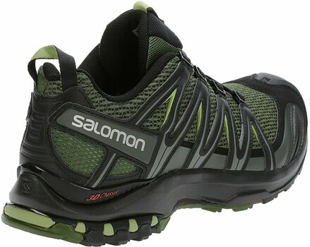 Moške outdoor cipele Salomon XA Pro 3D Chive/Black/Beluga 44 2/3 Moške outdoor cipele - 6