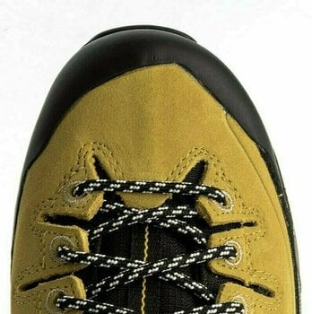 Mens Outdoor Shoes Salomon X Alp Mid Ltr GTX Green Suplhur/Vintage Kaki/Black 10 - 6
