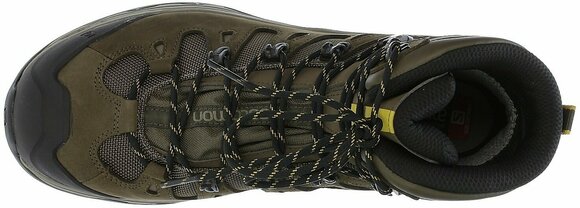 Moški pohodni čevlji Salomon Quest 4D 3 GTX Wren/Bungee Cord 45 1/3 Moški pohodni čevlji - 4