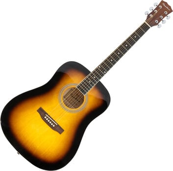 Akustická gitara Pasadena SG028 SET Vintage Sunburst Akustická gitara - 2
