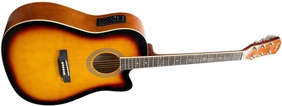 guitarra eletroacústica Pasadena SG028CE SET Vintage Sunburst guitarra eletroacústica - 4