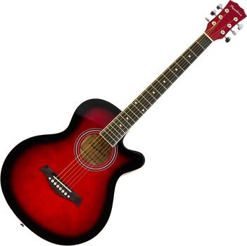 Guitare acoustique Jumbo Pasadena SG026C-38 SET Red Sunburst Guitare acoustique Jumbo - 2