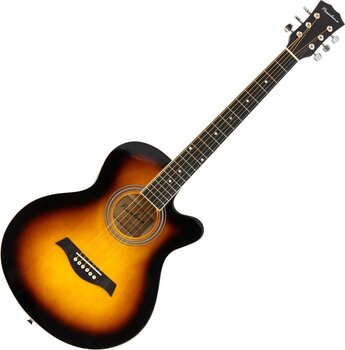 Guitare acoustique Jumbo Pasadena SG026C-38 SET Vintage Sunburst Guitare acoustique Jumbo - 2