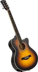 Chitarra Acustica Jumbo Pasadena SG026C-38 SET Vintage Sunburst Chitarra Acustica Jumbo - 3