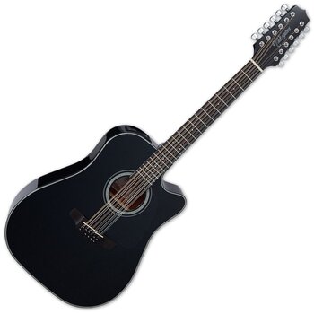 Guitarra eletroacústica de 12 cordas Takamine GD30CE-12BLK SET Black Guitarra eletroacústica de 12 cordas - 2