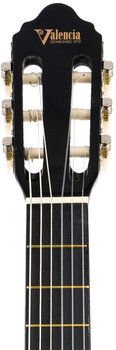 Classical Guitar with Preamp Valencia VC104CE SET 4/4 Black Classical Guitar with Preamp - 4
