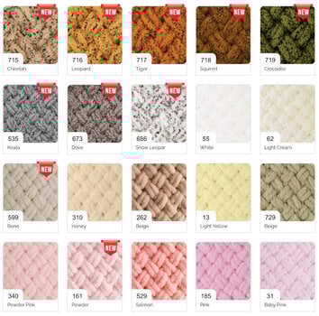 Strikkegarn Alize Puffy SET 529 Strikkegarn - 3