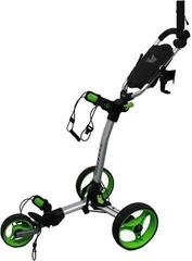 Manuaalne golfikäru Axglo TriLite Grey/Green Golf Trolley SET - 1