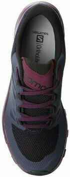 Womens Outdoor Shoes Salomon Outline GTX W Graphite/Potent Purple 37 1/3 Womens Outdoor Shoes - 4