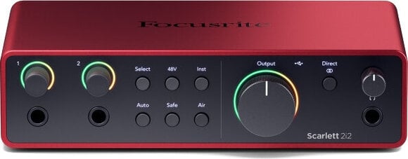 USB-lydgrænseflade Focusrite Scarlett Solo 2i2 4th Gen SET USB-lydgrænseflade - 4