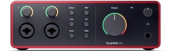 Interfaz de audio USB Focusrite Scarlett 4i4-4 Gen SET Interfaz de audio USB - 2
