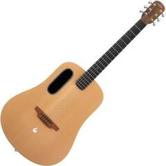 Electro-acoustic guitar Lava Music Lava ME 4 Spruce 41" Brown & Burlywood + Space Dock SET Brown & Burlywood Electro-acoustic guitar - 1