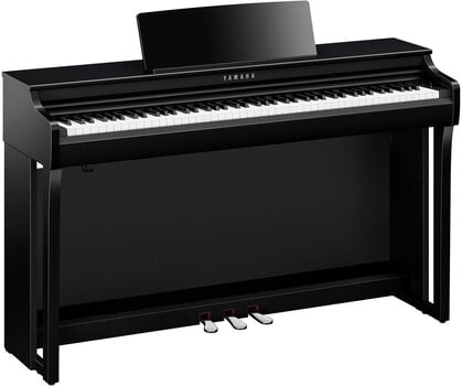 Digital Piano Yamaha CLP-825 PE SET Polished Ebony Digital Piano - 2