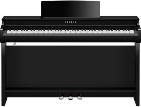 Digital Piano Yamaha CLP-825 PE SET Polished Ebony Digital Piano - 3