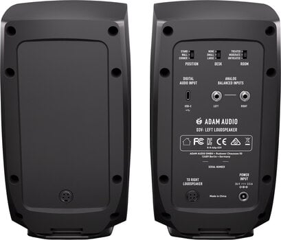Активен студиен монитор ADAM Audio D3V Sonarworks Black SET Активен студиен монитор 2 бр. - 3