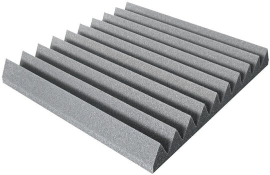 Absorbent foam panel Mega Acoustic PM-K7 50x50 Room SET Light Grey Absorbent foam panel - 2