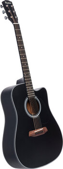 Dreadnought-kitara Pasadena PDC-100 SET Black Dreadnought-kitara - 4