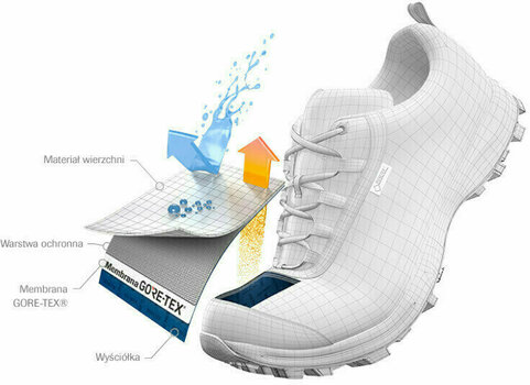 Moške outdoor cipele Salomon X Ultra 3 Ltr GTX Phantom/Magnet/Quiet Shade 46 2/3 Moške outdoor cipele - 3