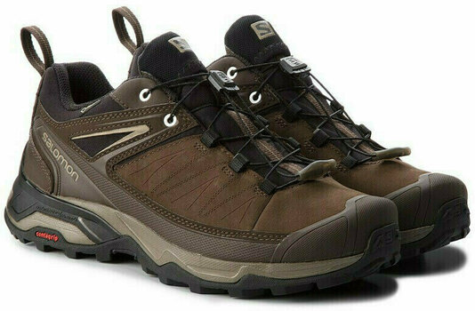Mens Outdoor Shoes Salomon X Ultra 3 Ltr GTX Delicioso/Bungee Cord/Vintage Kaki 44 2/3 Mens Outdoor Shoes - 3