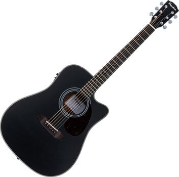 electro-acoustic guitar Pasadena PDC-200E SET Black electro-acoustic guitar - 2