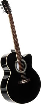 Jumbo Akustikgitarre Pasadena PJC-350 SET Black Jumbo Akustikgitarre - 4