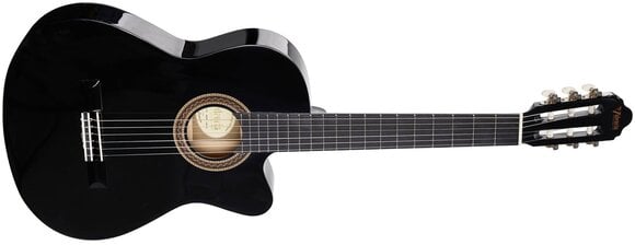 Klasikinė gitara Valencia VC104TC Thin Body Black SET - 4