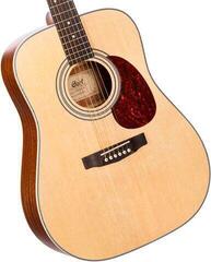 Dreadnought-gitarr Cort Earth 70 SET Open Pore Natural Dreadnought-gitarr - 3