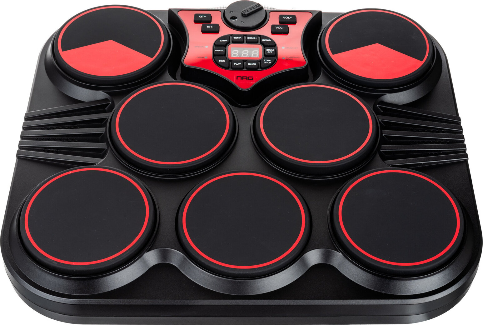 Inkl. Schlagzeugstöcke