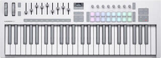 MIDI keyboard Novation Launchkey 49 MK4 SET MIDI keyboard White - 1