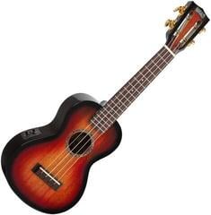Konsertukulele Mahalo Electric-Acoustic Concert Ukulele 3 Tone Sunburst SET - 1