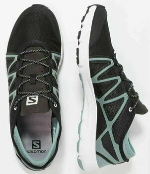 Moške outdoor cipele Salomon Crossamphibian Swift 2 Black/Lead/White 44 2/3 Moške outdoor cipele - 3