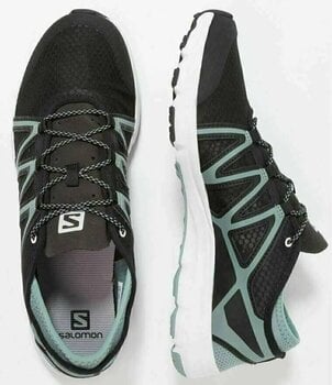 Moški pohodni čevlji Salomon Crossamphibian Swift 2 Black/Lead/White 44 Moški pohodni čevlji - 3