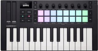 Master-Keyboard Novation Launchkey Mini 25 MK4 SET Black Master-Keyboard - 1