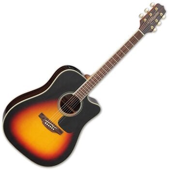 Guitare Dreadnought acoustique-électrique Takamine GD51CE SET 2 Brown Sunburst Guitare Dreadnought acoustique-électrique - 2