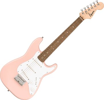 Guitarra elétrica Fender Squier Mini Stratocaster IL SET Shell Pink Guitarra elétrica - 2