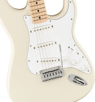 Guitare électrique Fender Squier Affinity Series Stratocaster MN WPG SET Olympic White Guitare électrique - 4